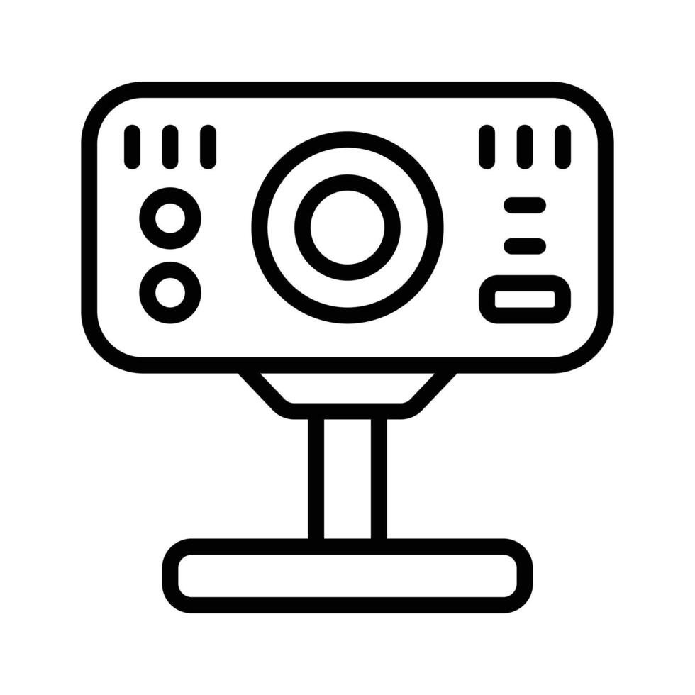 Grab this amazing icon of webcam in modern style.. vector
