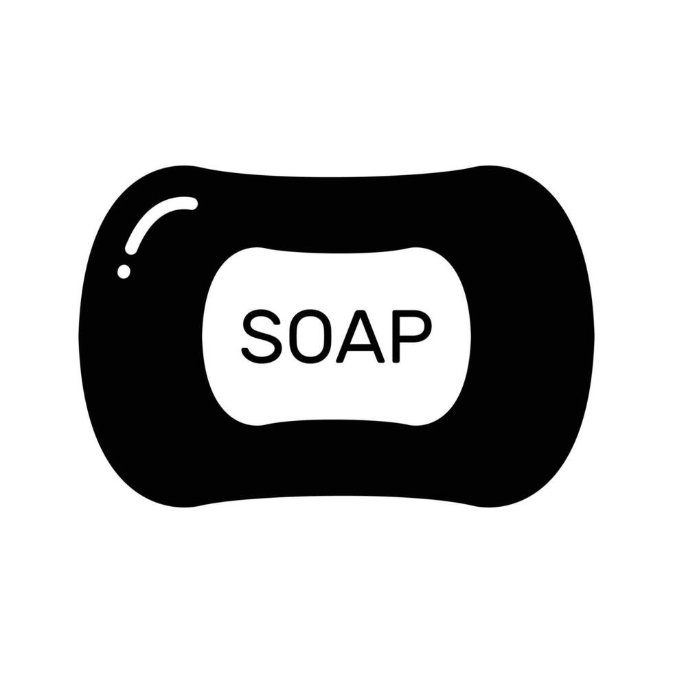 An amazing of soap bar in editable style, hygiene equipments.., vector
