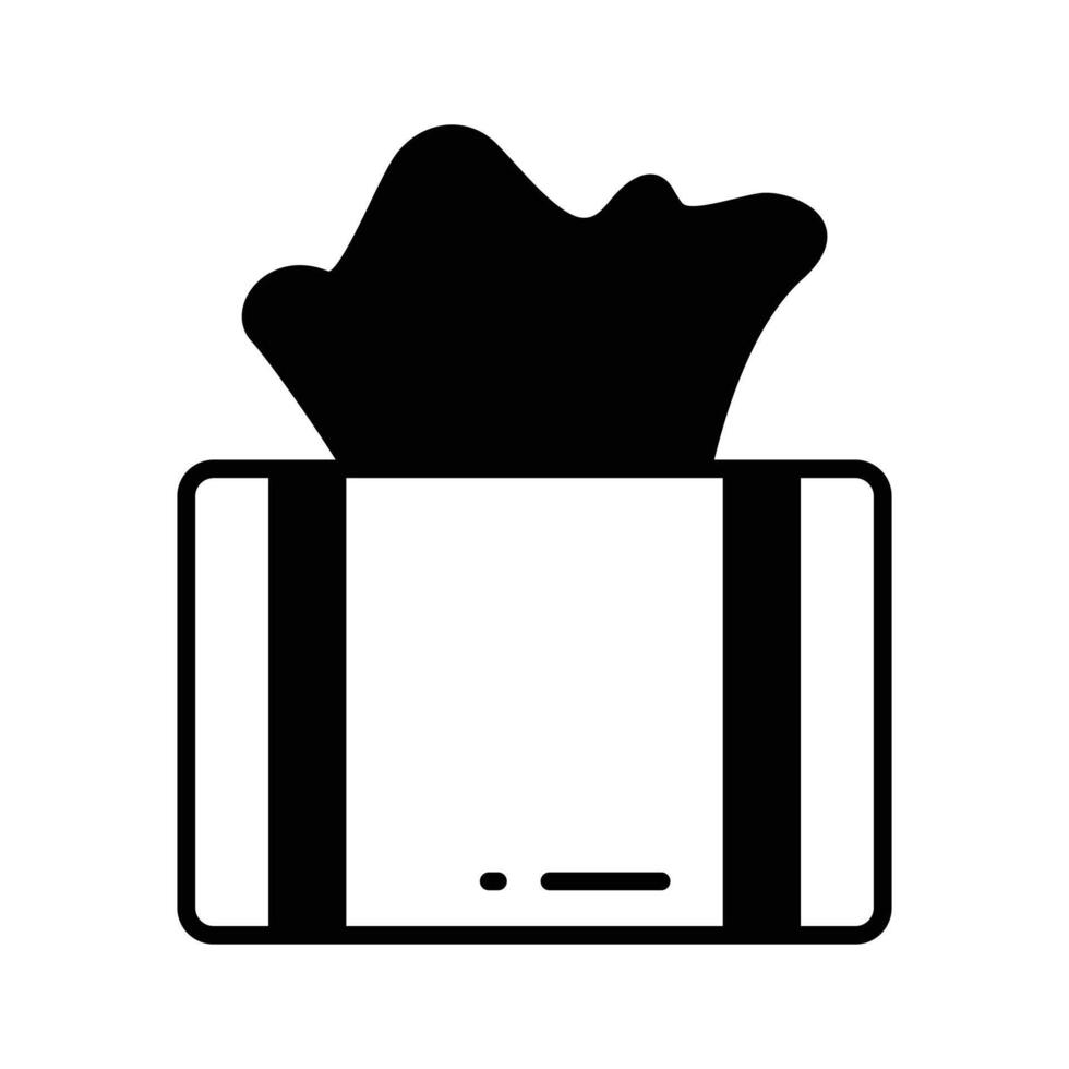 of tissue box for personal hygiene and care..,,' vector