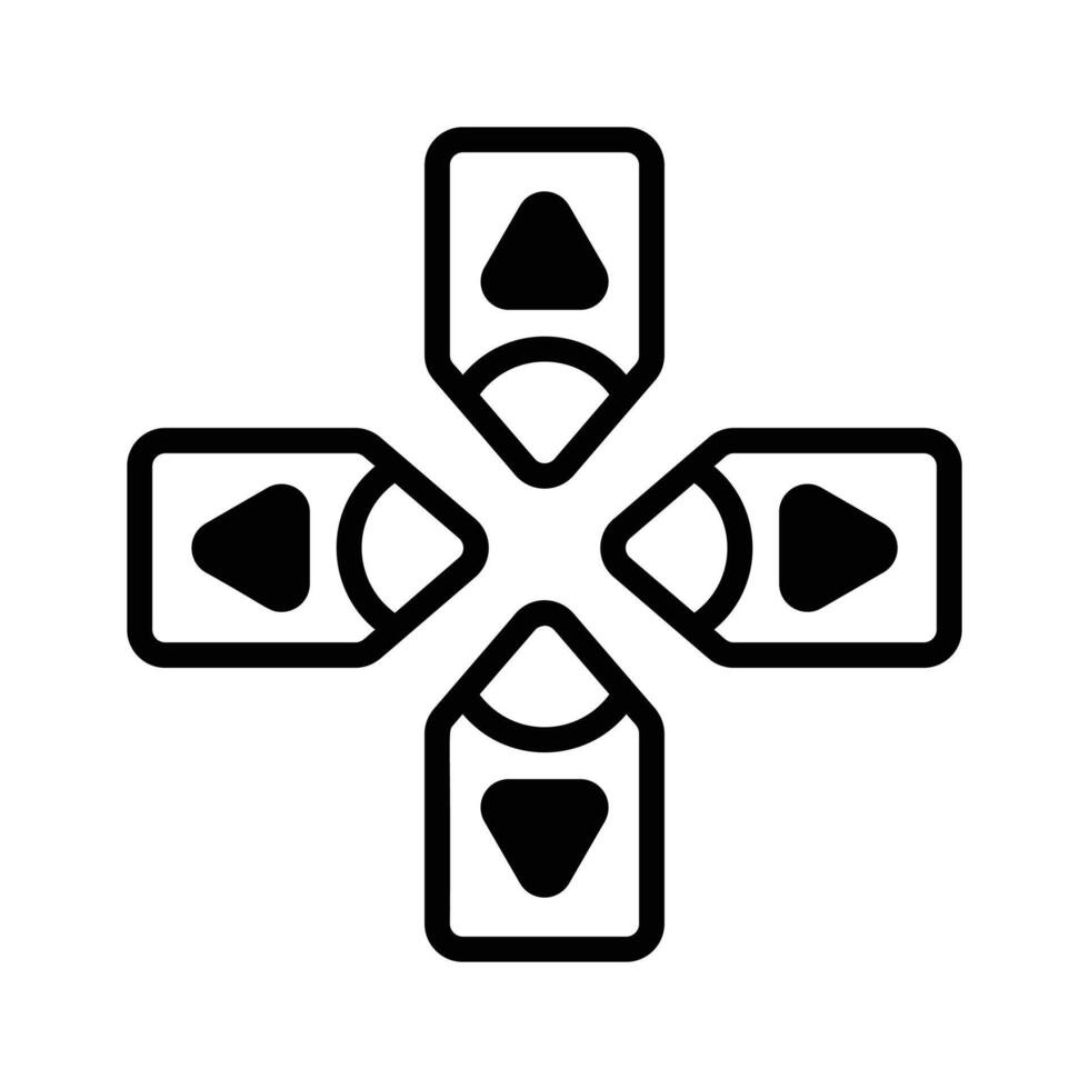 A game controller symbolizing games, fun, and entertainment.,. vector