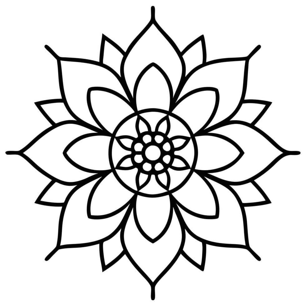A Visual Journey Through Line Art vector