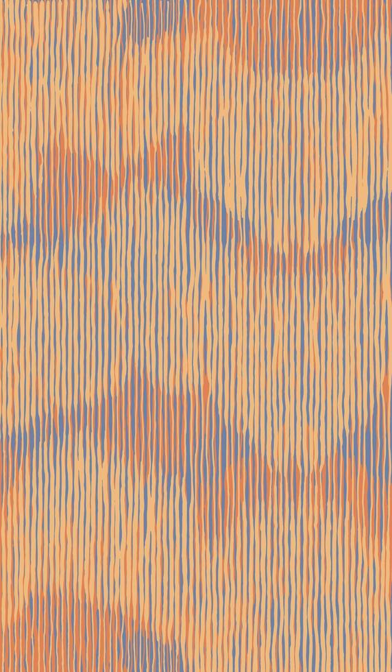 Crafted hand drawn brush line abstract engraving pattern, Japanese folk and Ethnic wood carving, weaving textured surface background, simple and calm colorful pastel graphic for textile, carpet vector