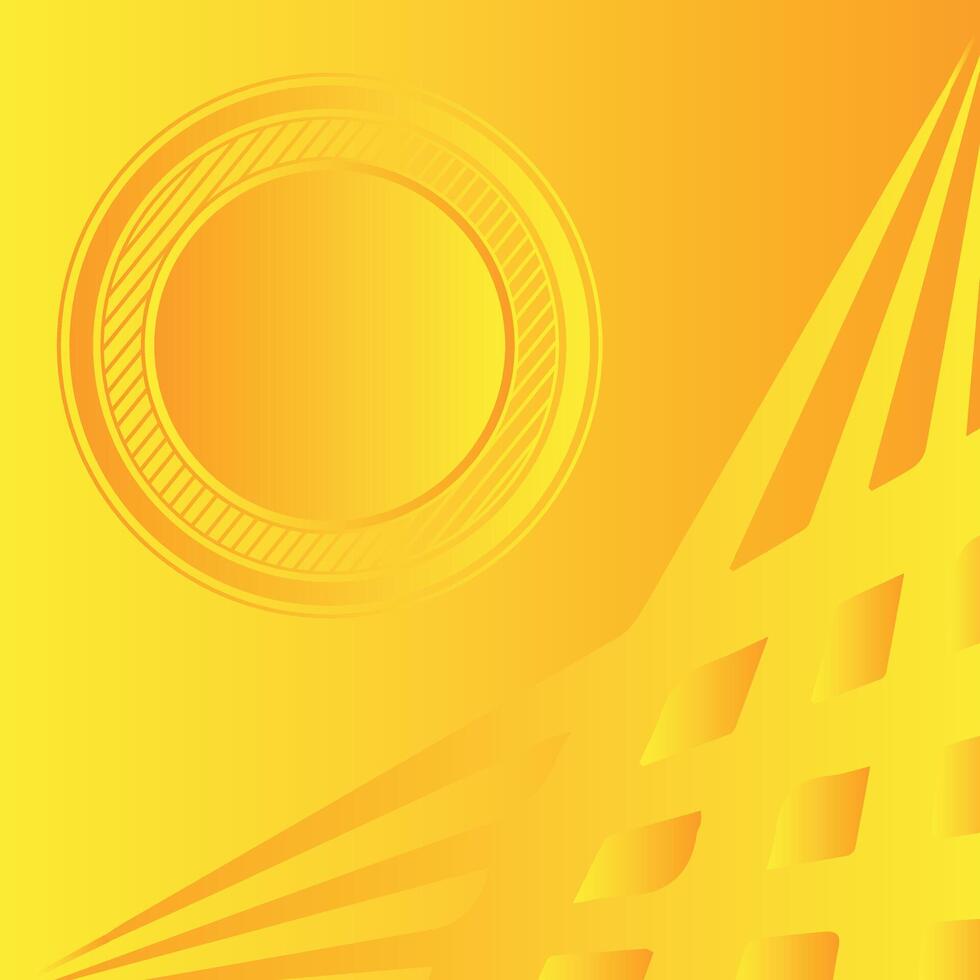 Yellow abstract background modern energy technology concept futuristic graphic. Yellow abstract background design, bright poster. Yellow background abstract poster, banner vector