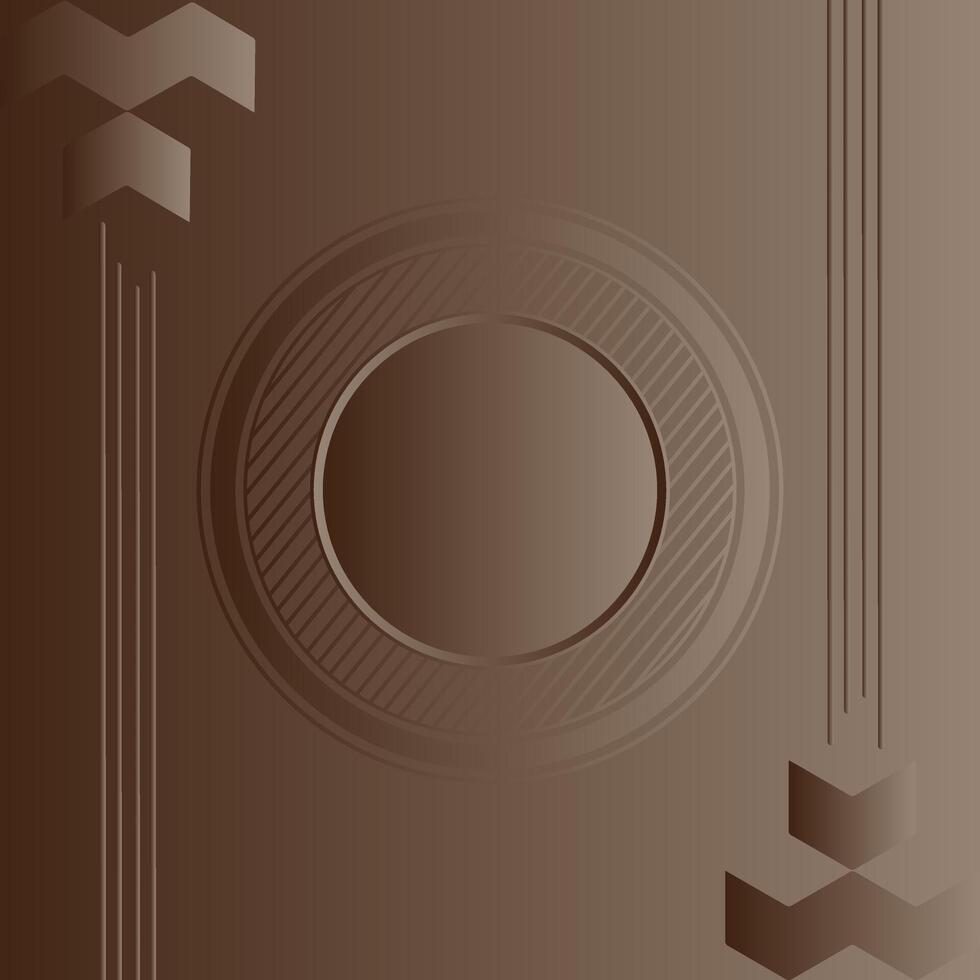 Abstract chocolate gradient background - Geometric texture vector