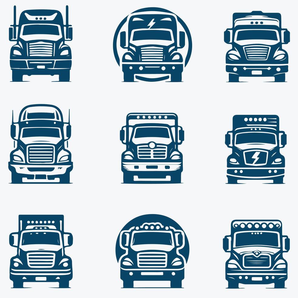 Horizon Haulage trucking logo vector