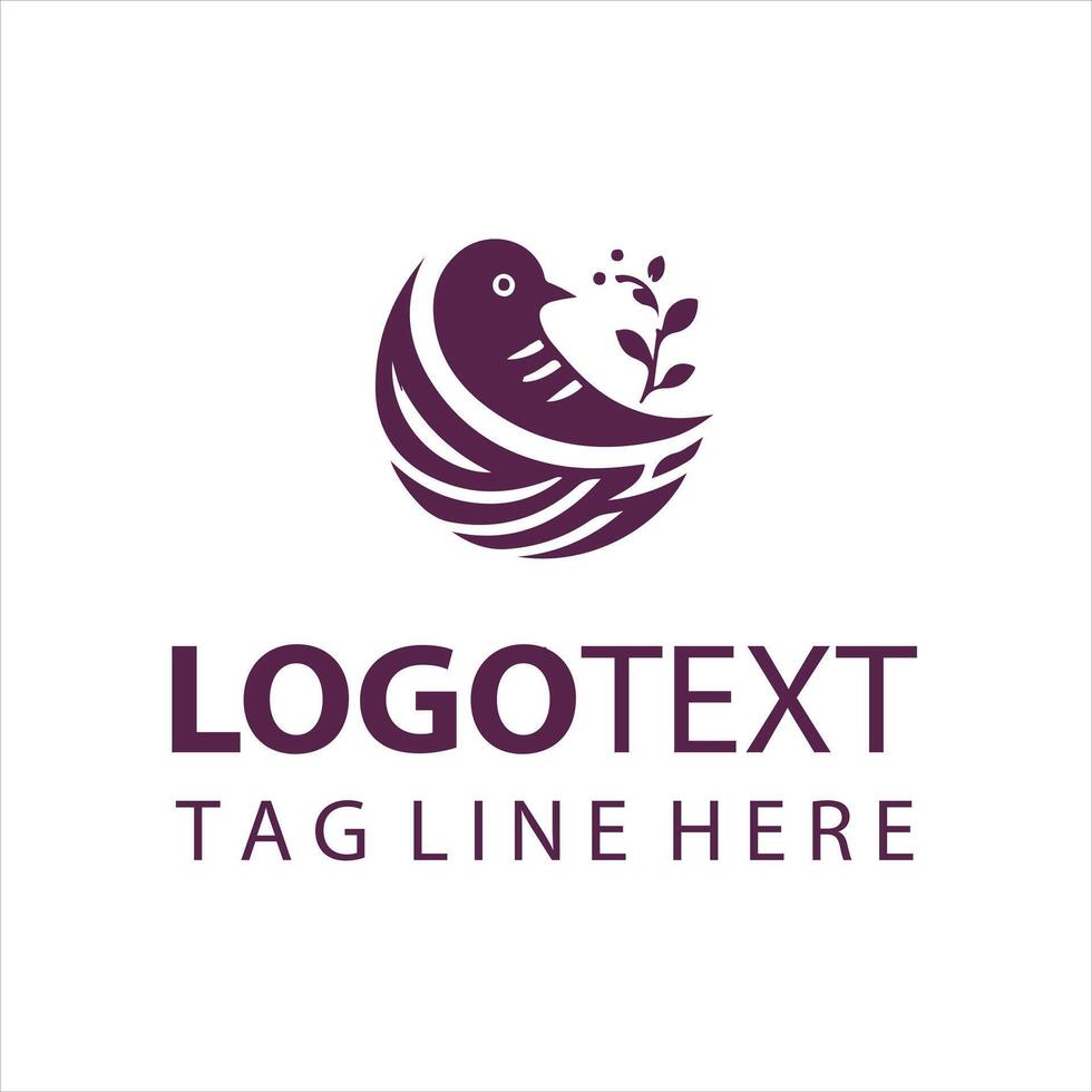Ever Nest Logo Design vector