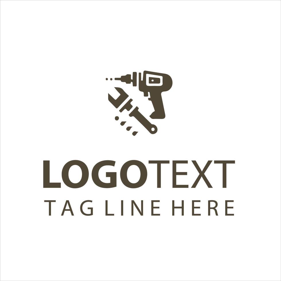 The Drill Path drill logo vector