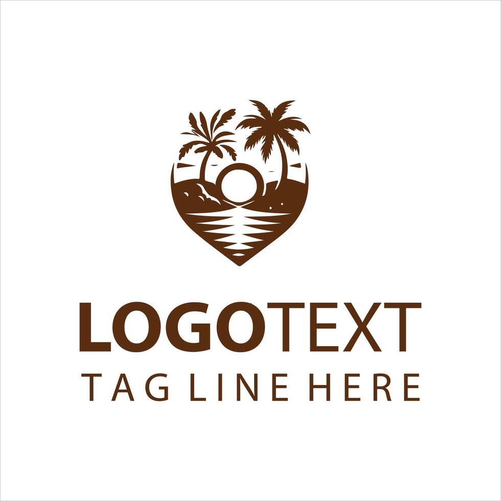 Coconut Nirvana Coconut Logo vector