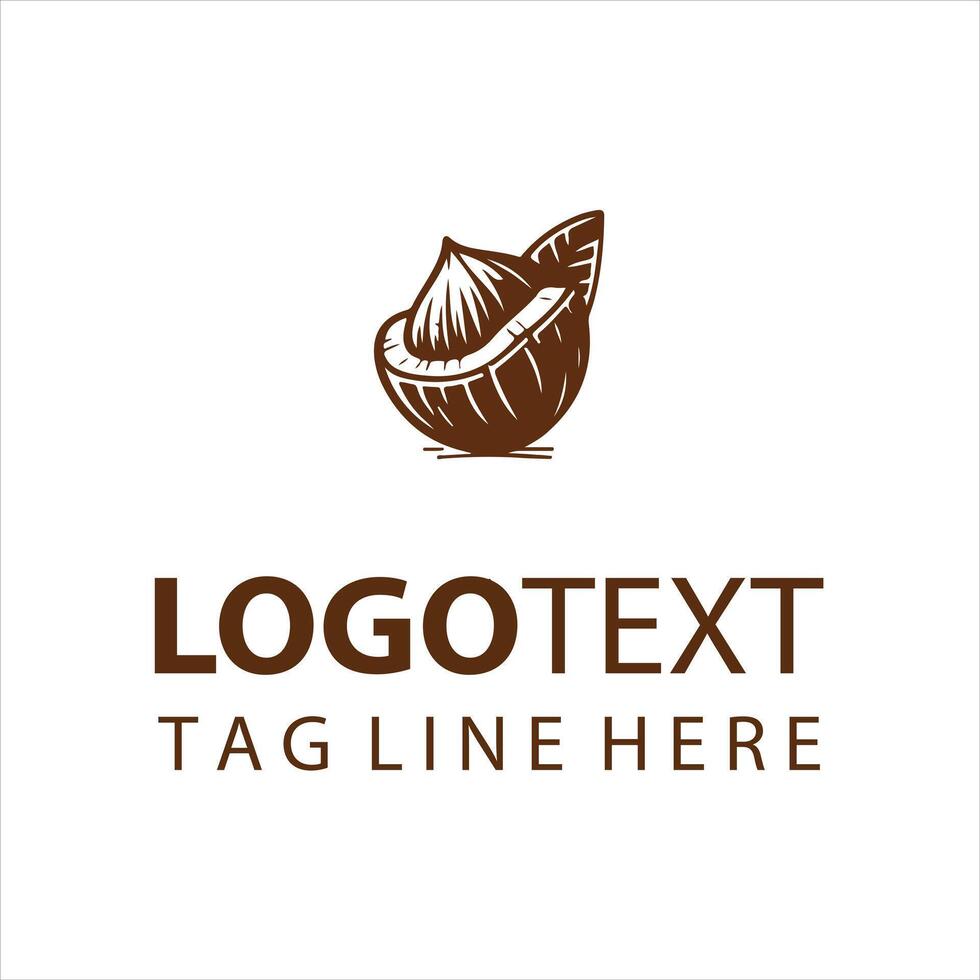 Coconut Haven Coconut Logo vector