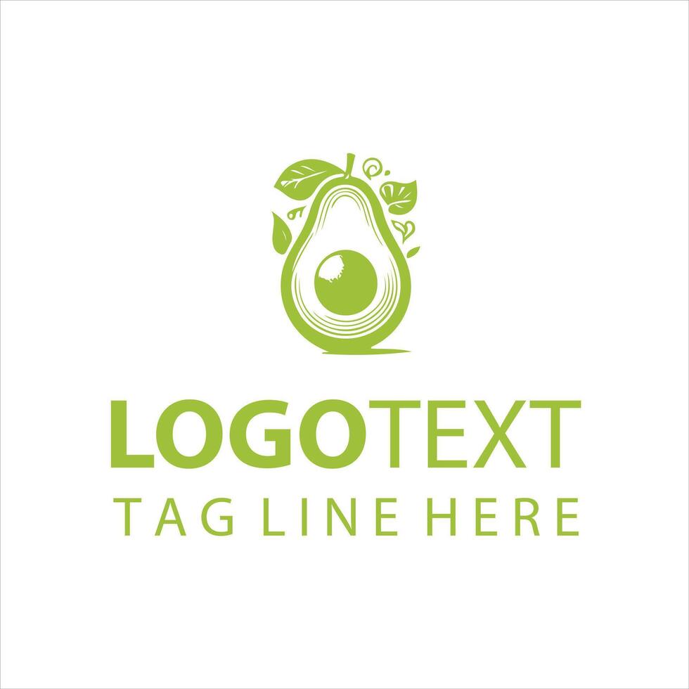 Simply Avocado Logo vector