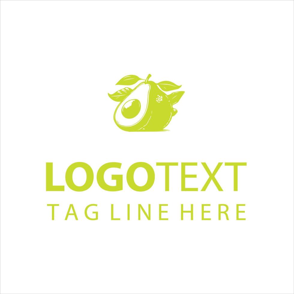 Avo Luxe Avocado Logo vector