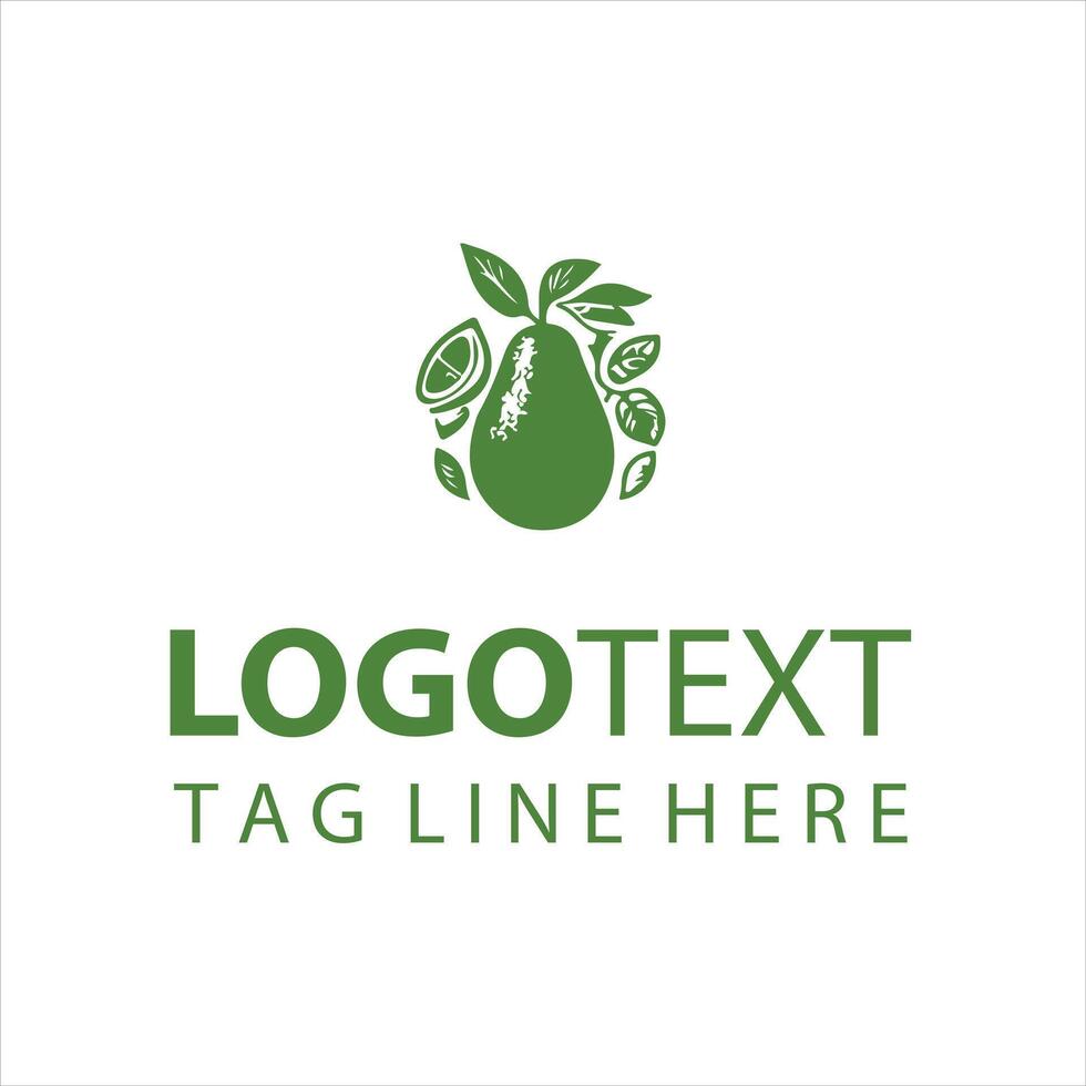 Avocado Vibe Logo vector