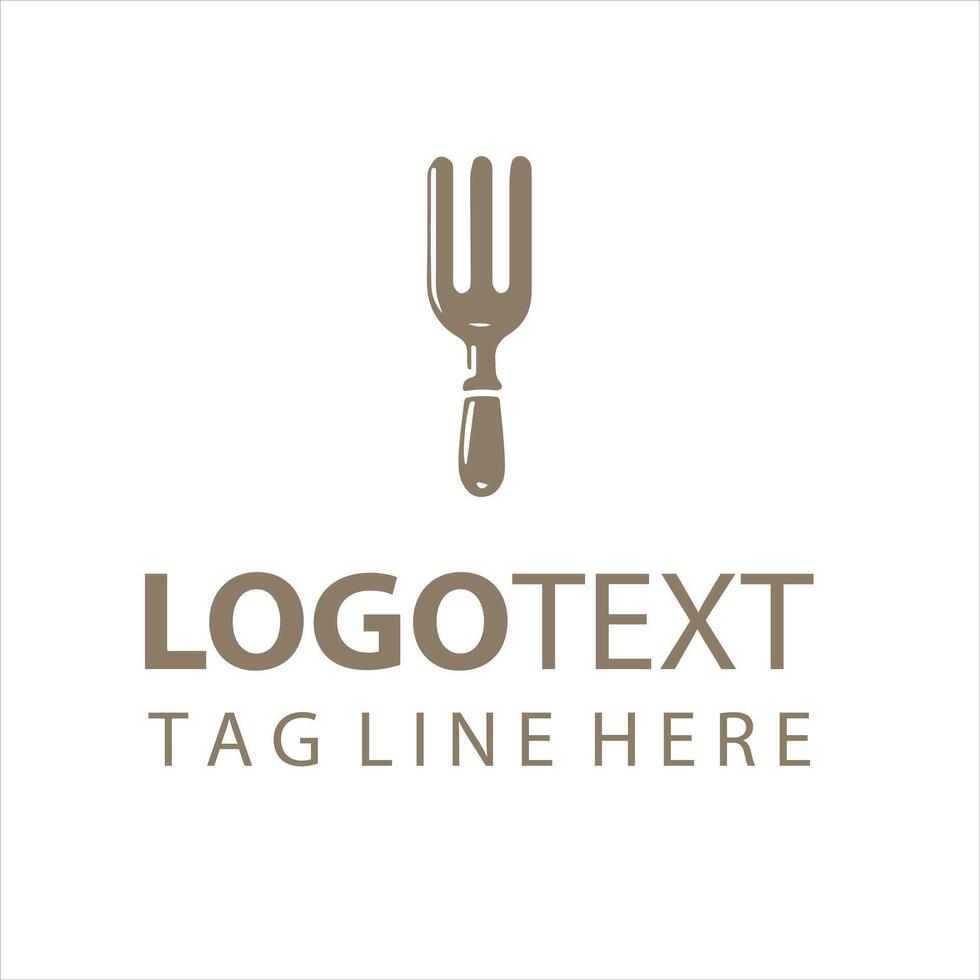Fork Brigade Co fork logo vector