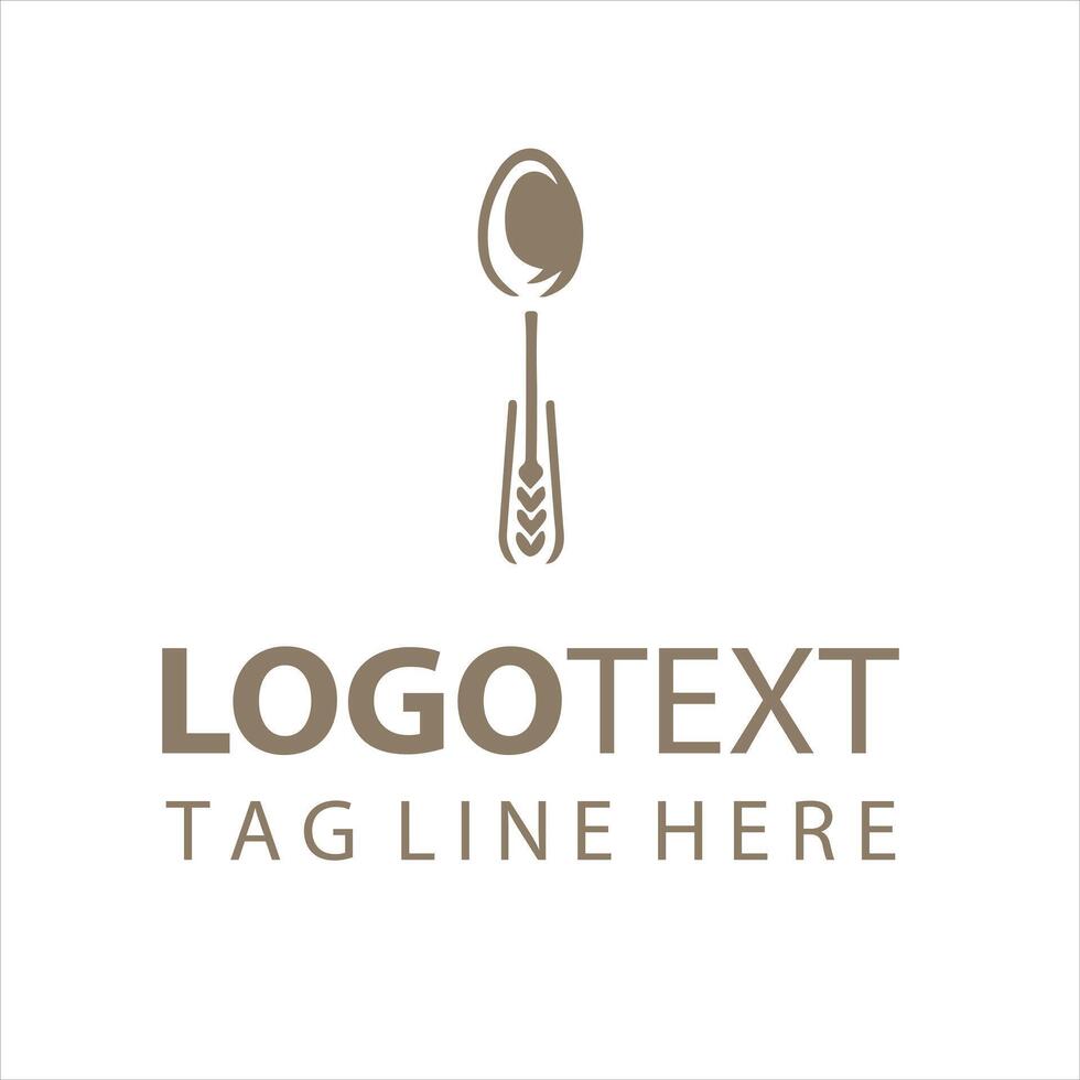 Forked Beginnings fork logo vector