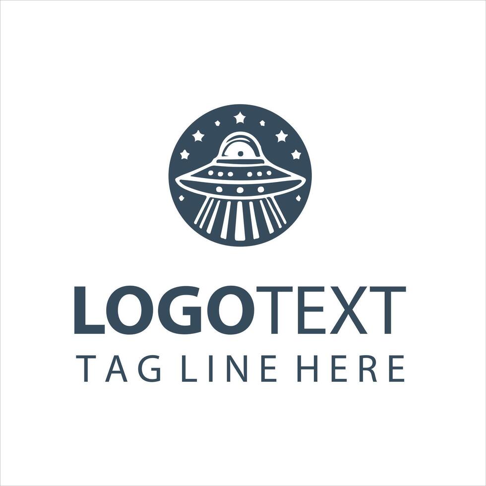 UFO Universe Co ufo logo vector