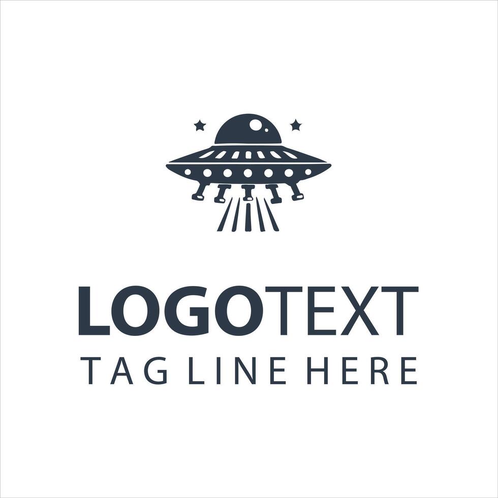 Galactic UFO Explorers ufo logo vector