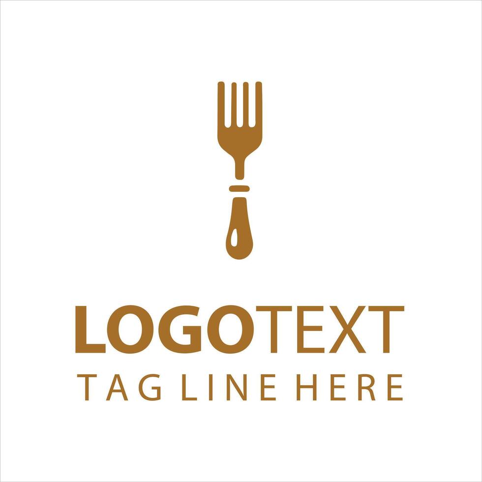 Fork Roots fork logo vector