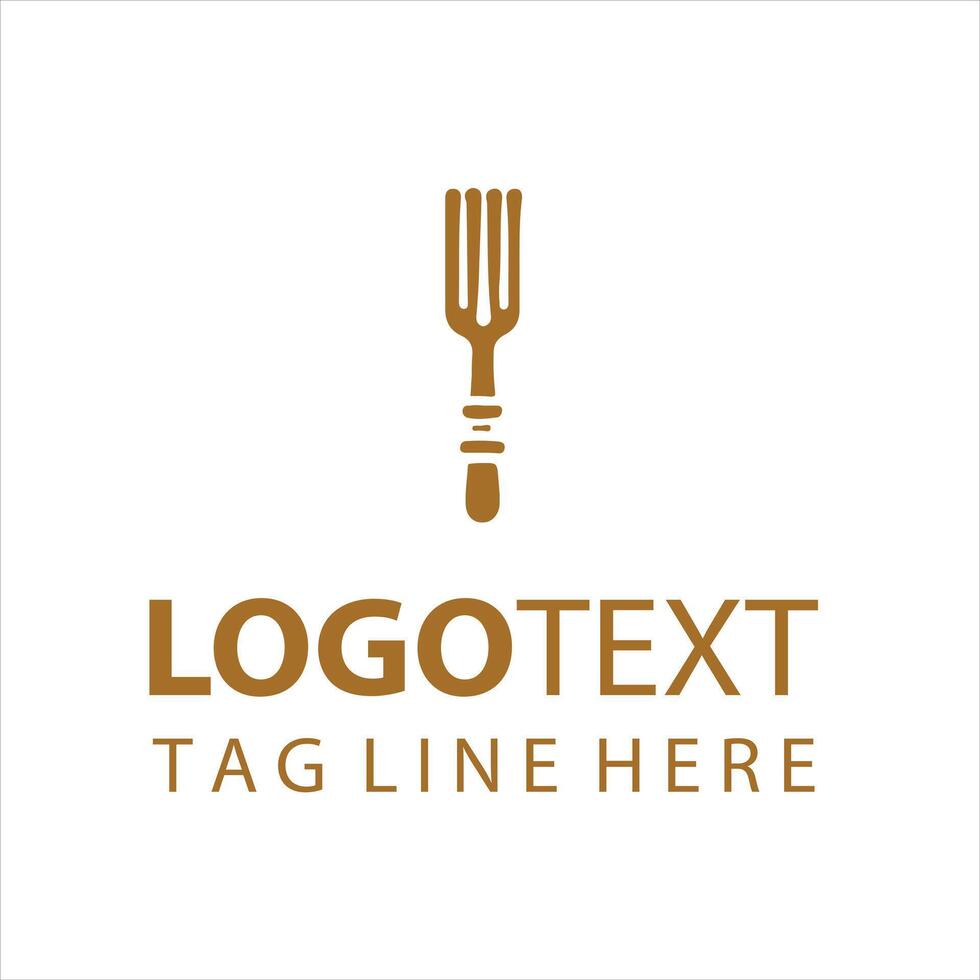 Prime Fork fork logo vector