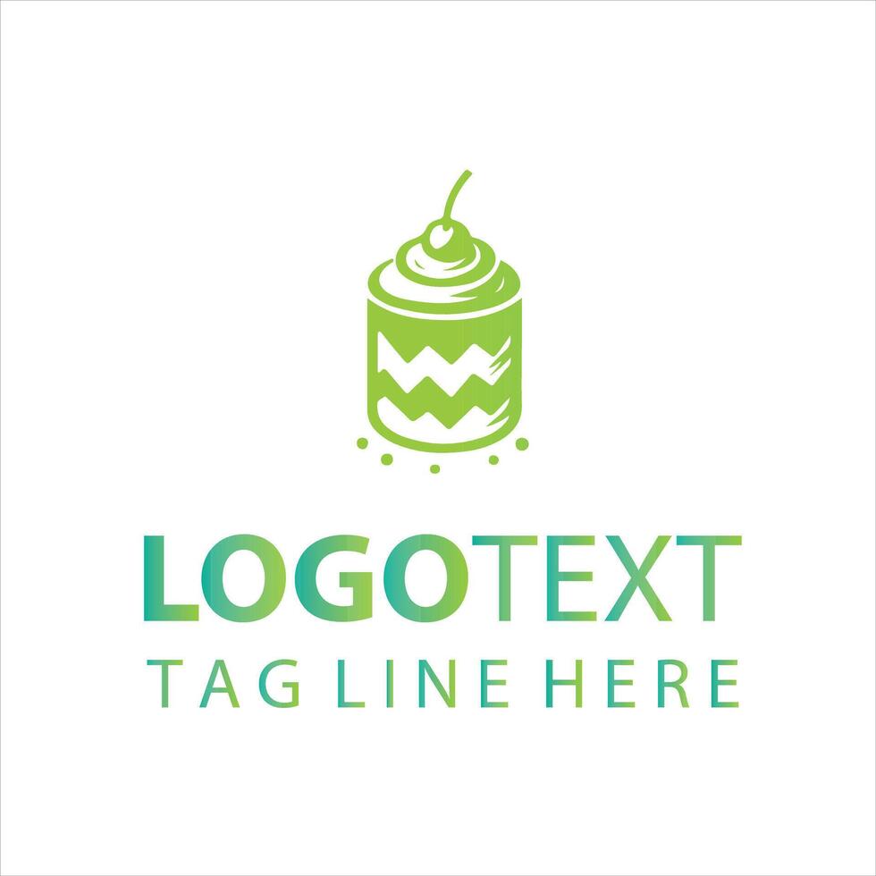 Sugar Haven Dessert Logo Design vector
