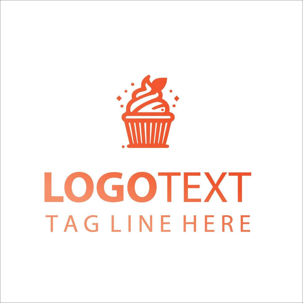 Sweet Whisk Dessert Logo Design vector