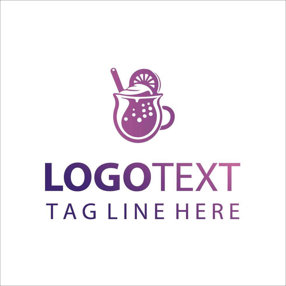 Whisked Tart Dessert Logo Design vector