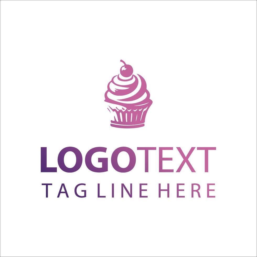 Sweet Whispers Dessert Logo Design vector