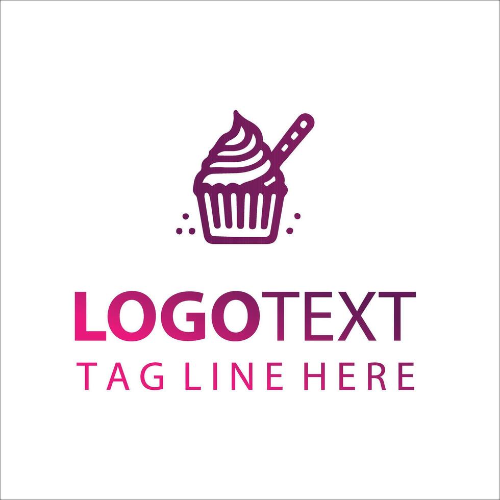 Sweet Journey Dessert Logo Design vector