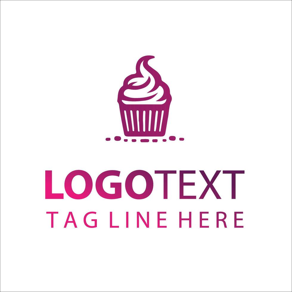 Melted Treats Dessert Logo Design vector