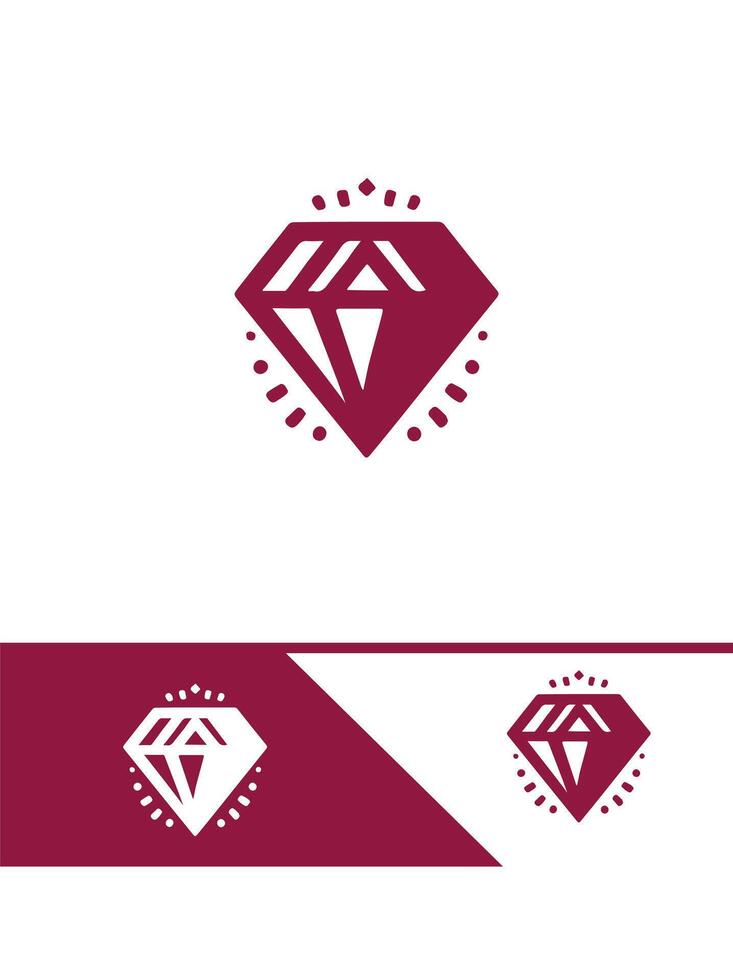 Celestial Gem diamond logo vector