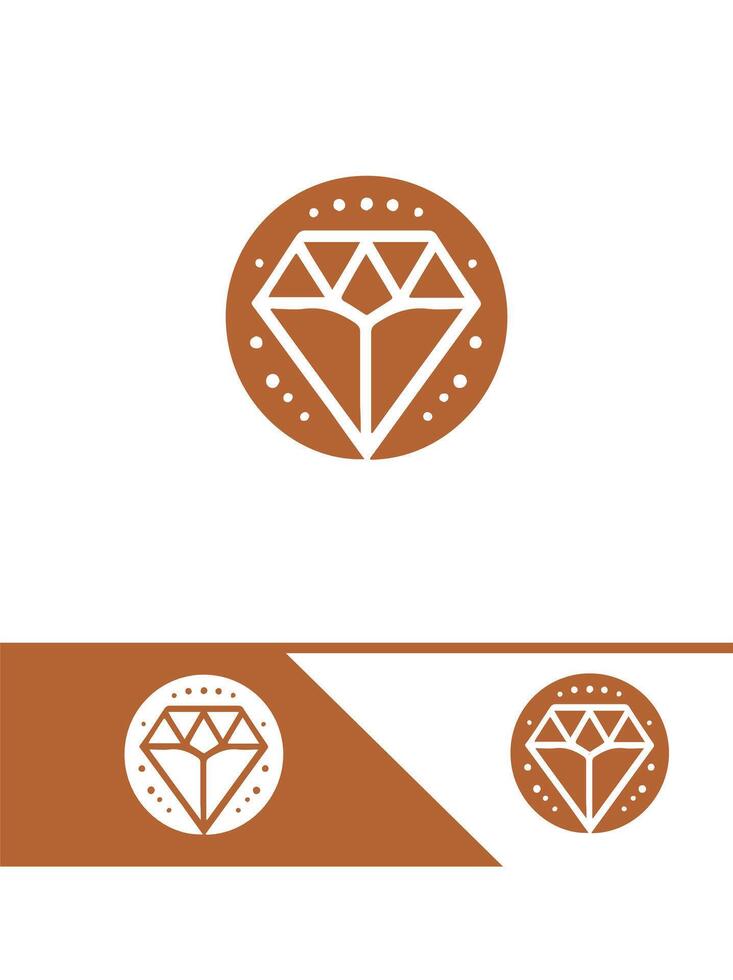 Pristine Jewel diamond logo vector