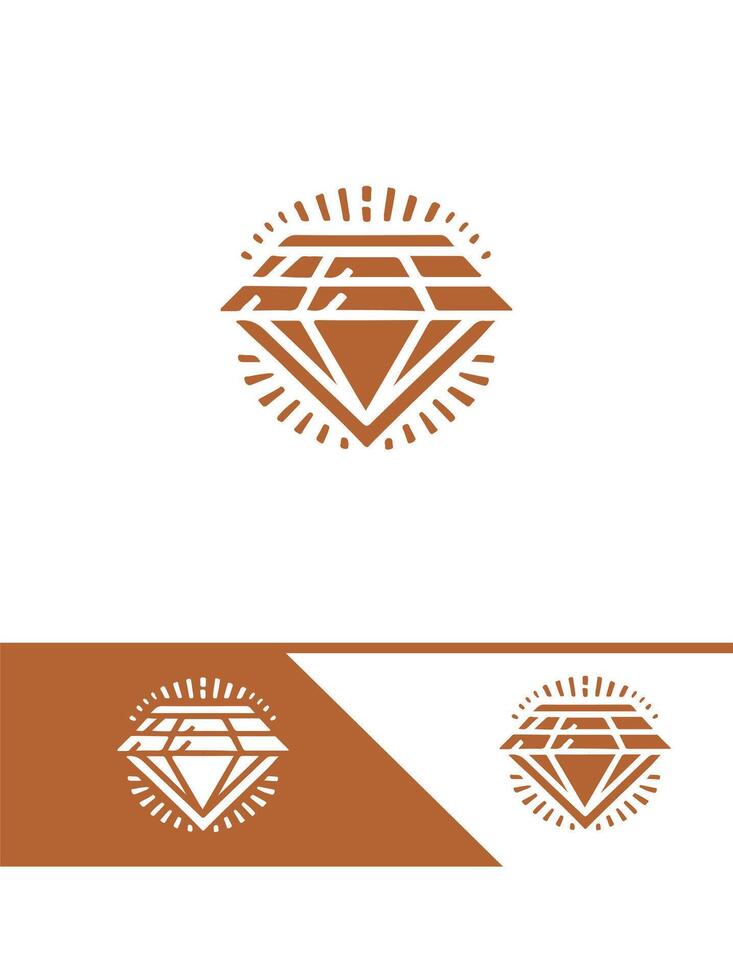 Diamond Charm logo vector