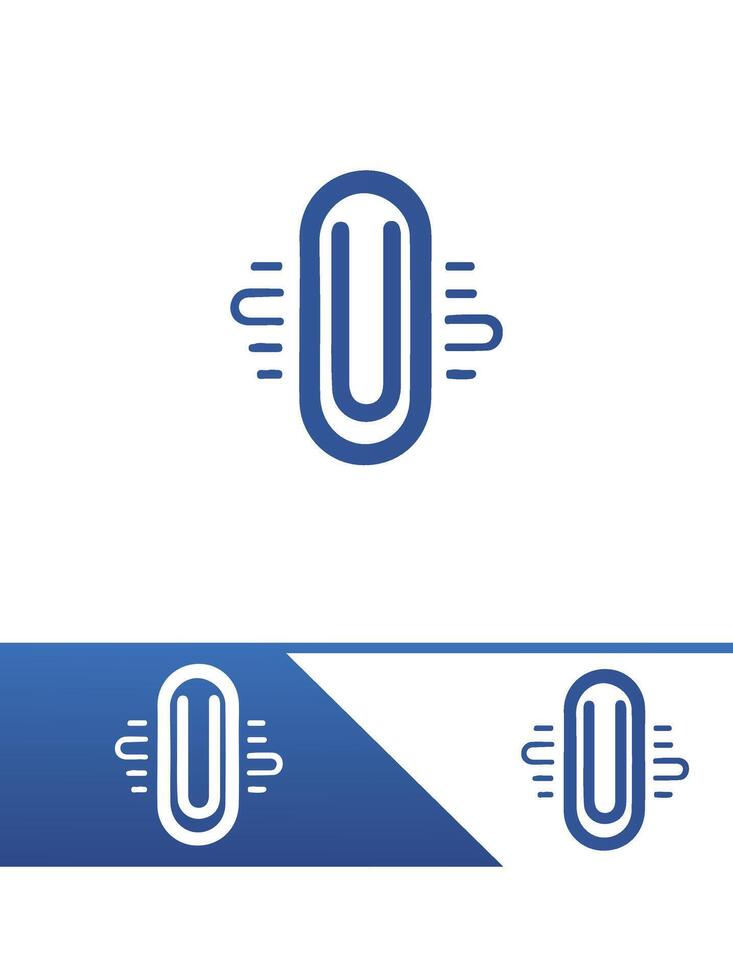 Paper Clip Solutions Logo vector