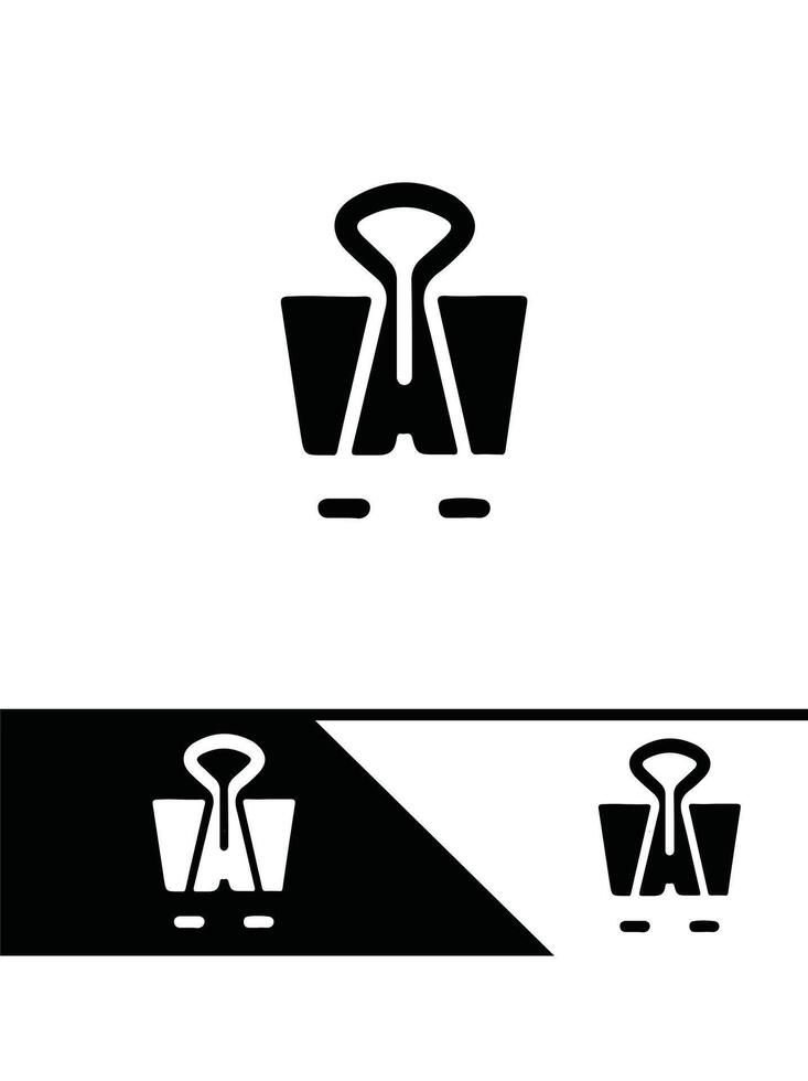 Link Up Paper Clips Logo vector