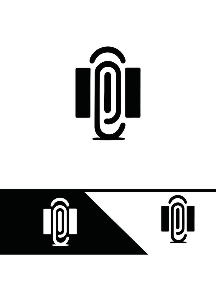 Mighty Paper Clip Logo vector