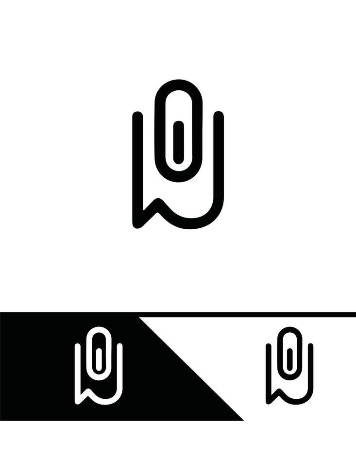 The Paper Clip Zone Logo vector
