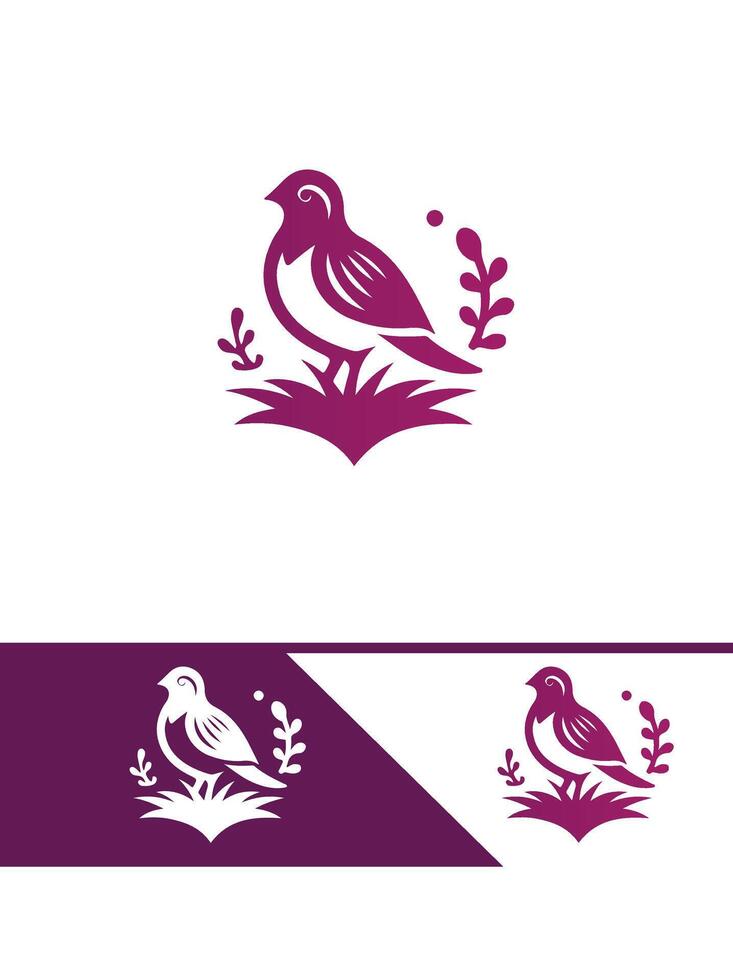 Quail Sparkle logo vector
