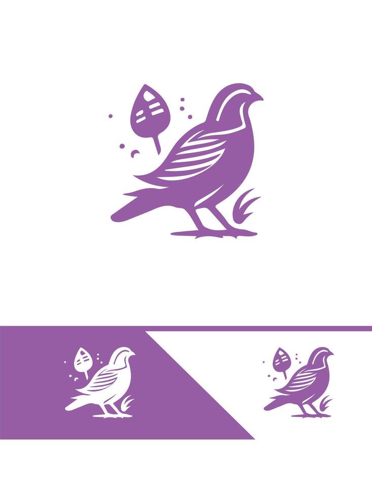 Quail Peak logo vector