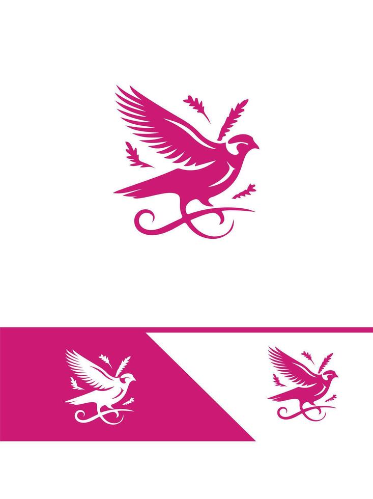Quail Glow logo vector