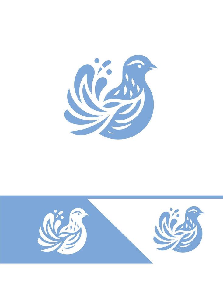 The Quail Scent logo vector