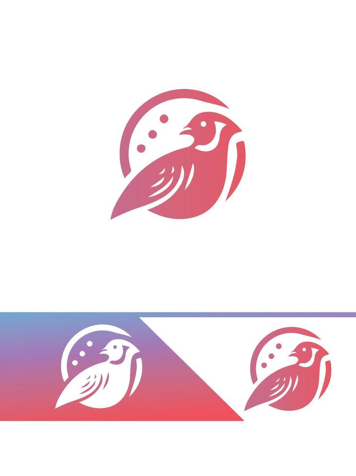 Starry Quail logo vector