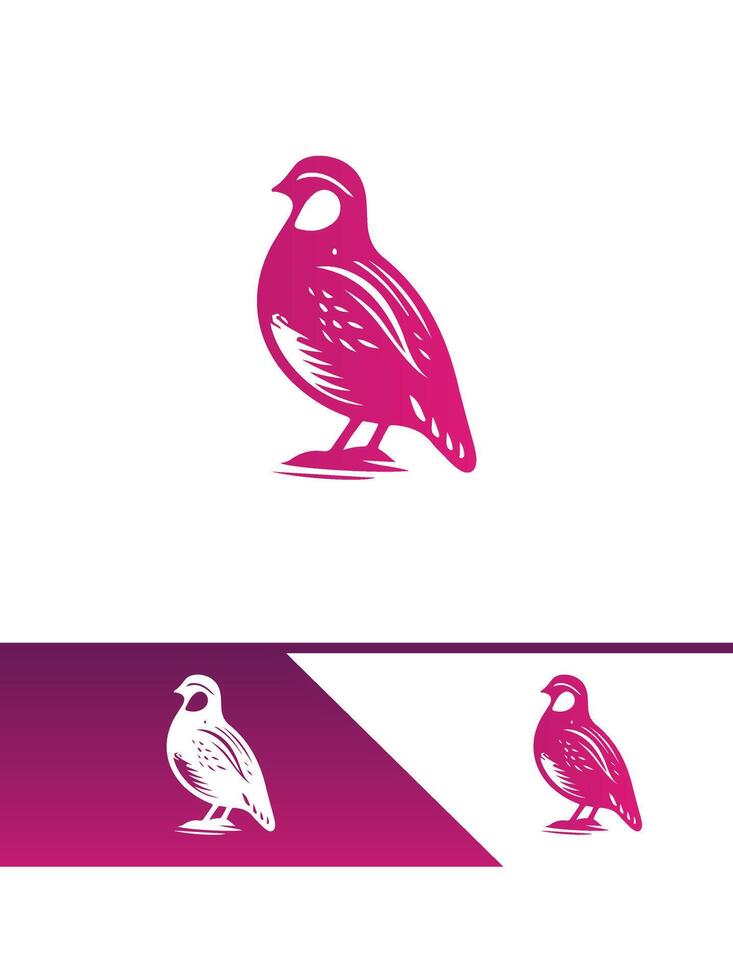 Serene Quail logo vector