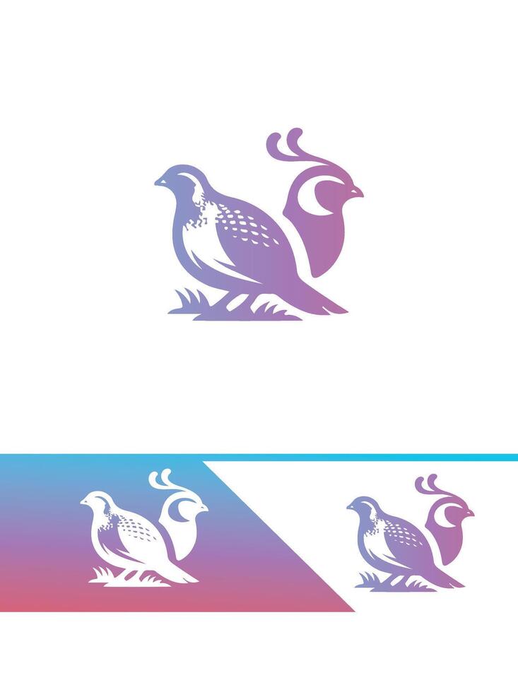 Mystic Quail Quail logo vector