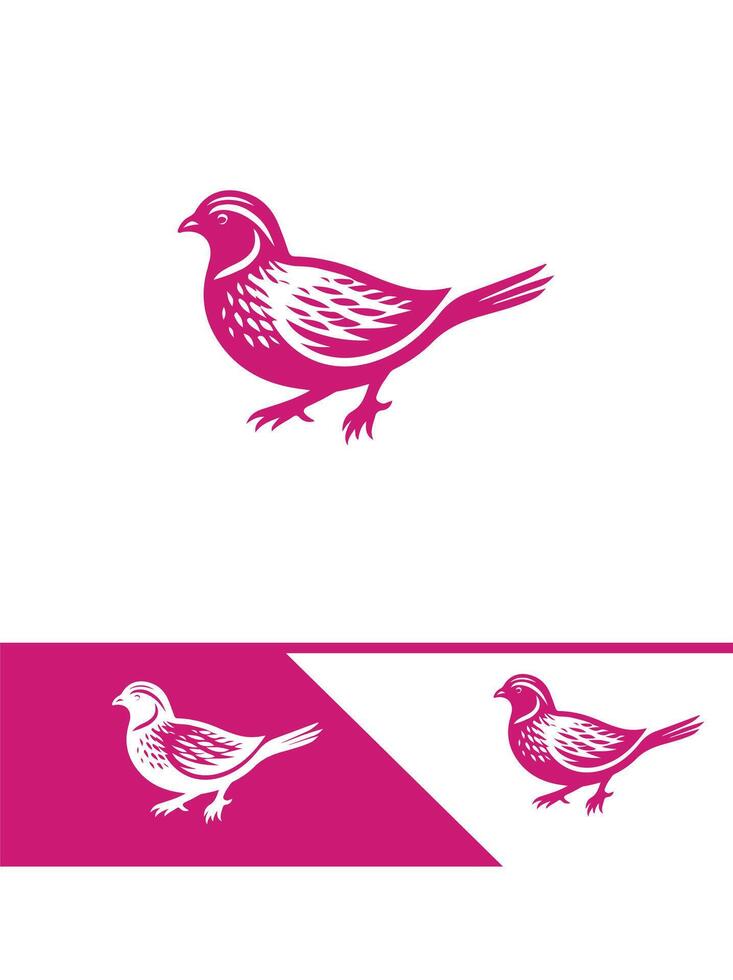 The Quail Field logo vector