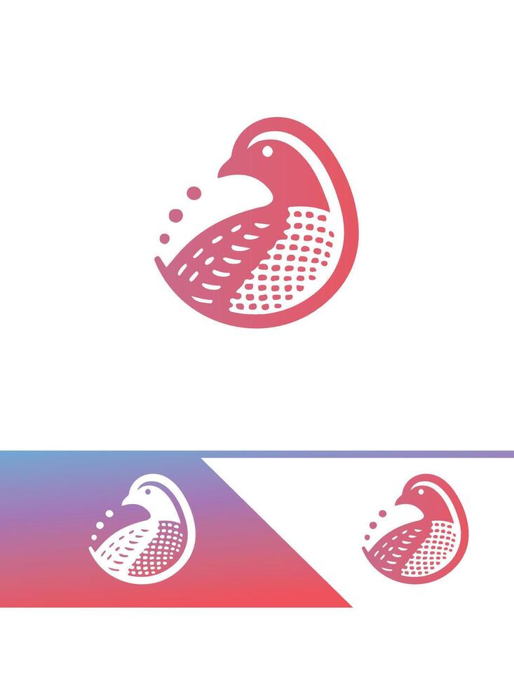 The Quails Nest logo vector