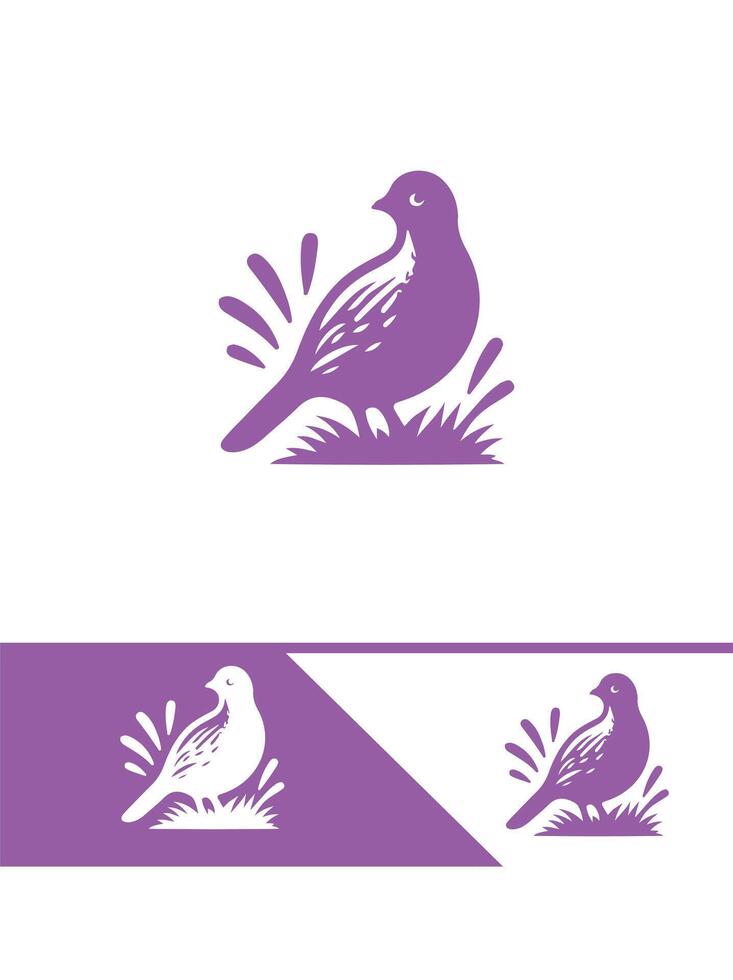 Quail Glimmer logo vector