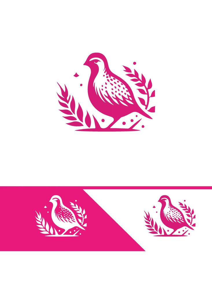 Hidden Quail logo vector