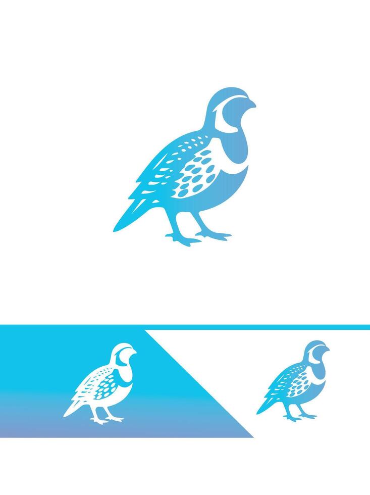 Radiant Quail logo vector