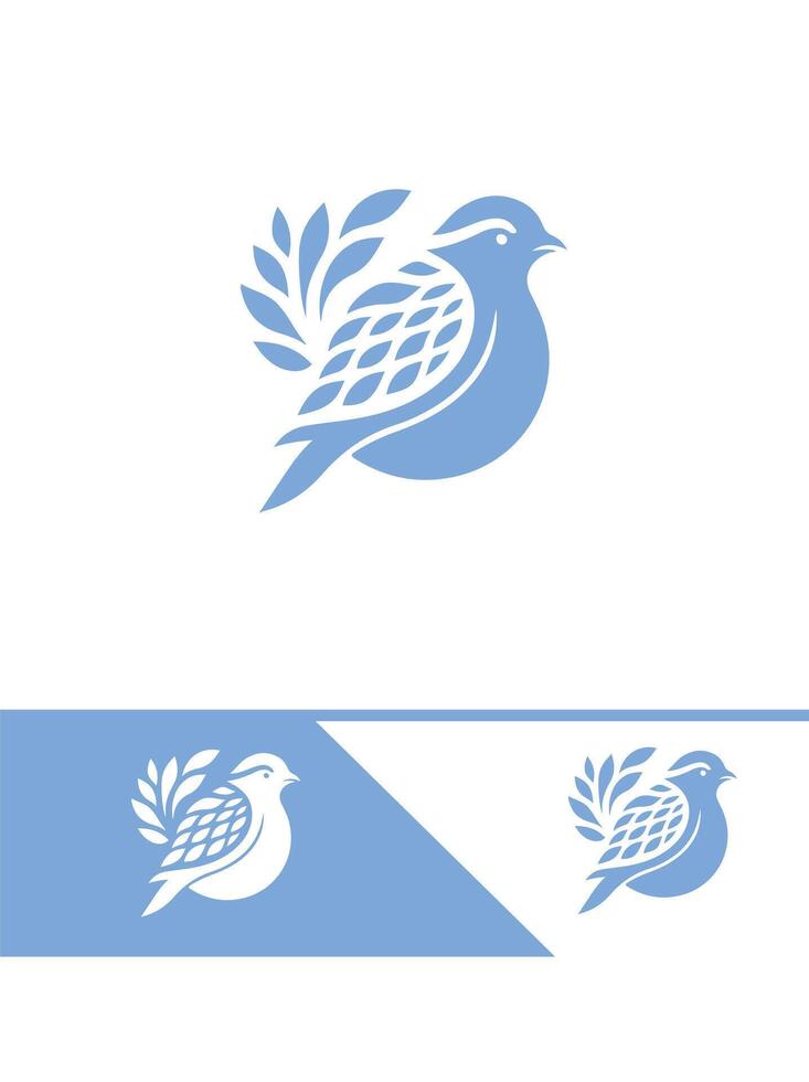 Sunrise Quail logo vector