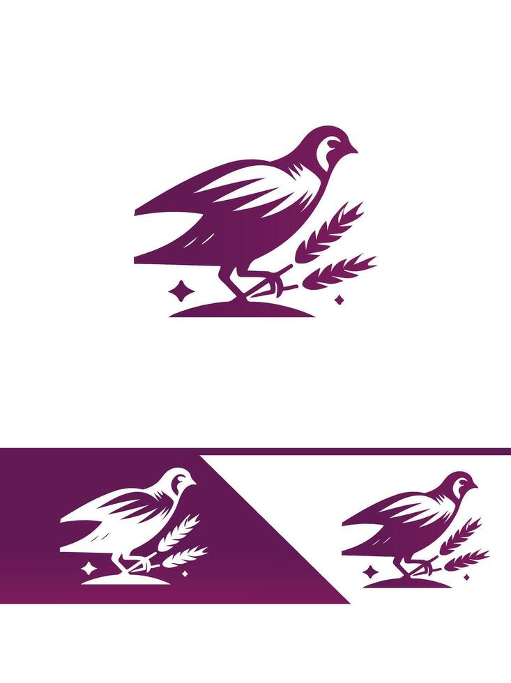 Quail Stream logo vector