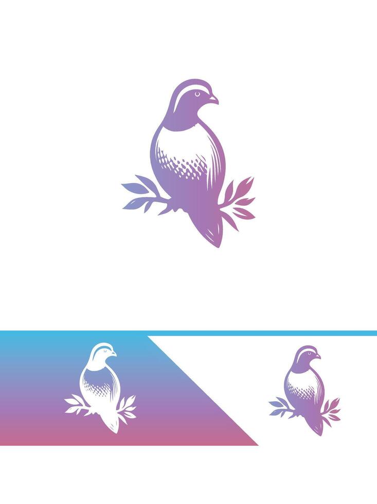 Quail Rise Quail logo vector